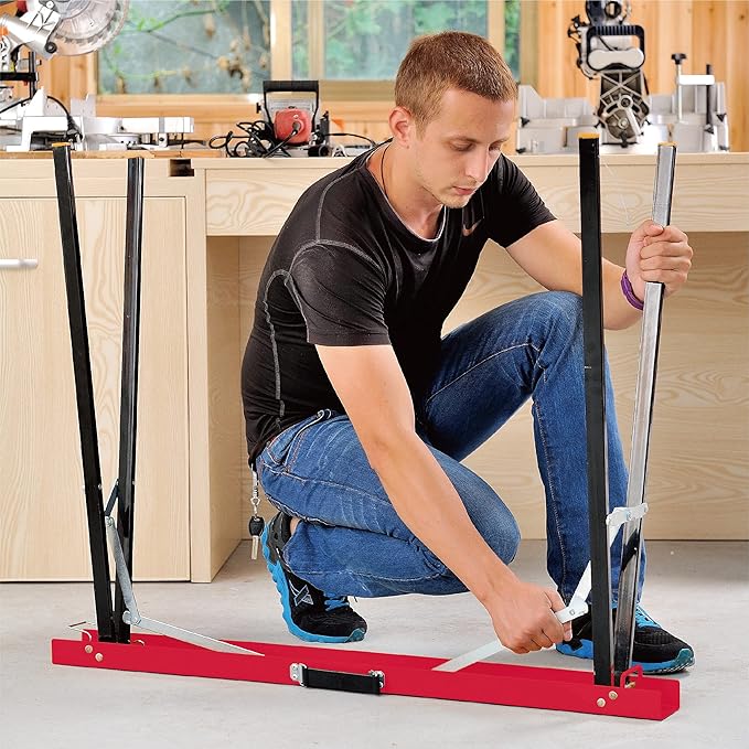 TOMAX Portable Folding Sawhorse Heavy Duty 275lb Weight Capacity Each Twin Pack