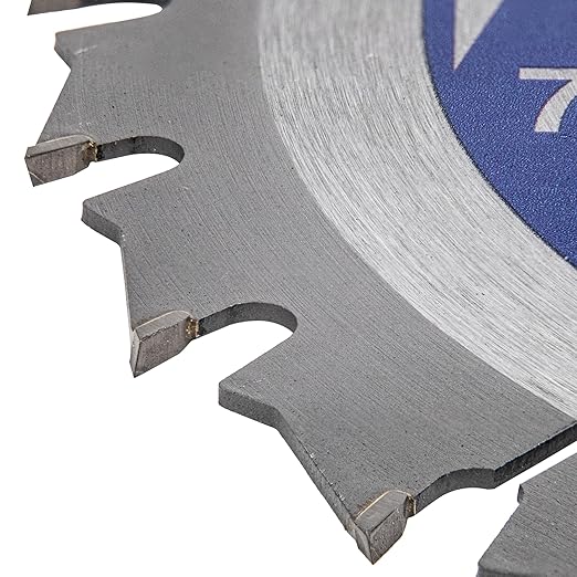 Steel Force WC7224 7-1/4 Inch 24T with 5/8 Inch Arbor TCT Circular Saw Blade for Wood Cutting (24T)