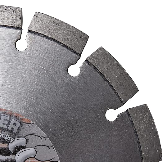 Delta Diamond Ripper Premium 7 Inch Tuck Point Diamond Blade, DM-7/8-5/8" Arbor, 1/4" Width, for Mortar Removal (7" X .250 X DM-7/8-5/8")