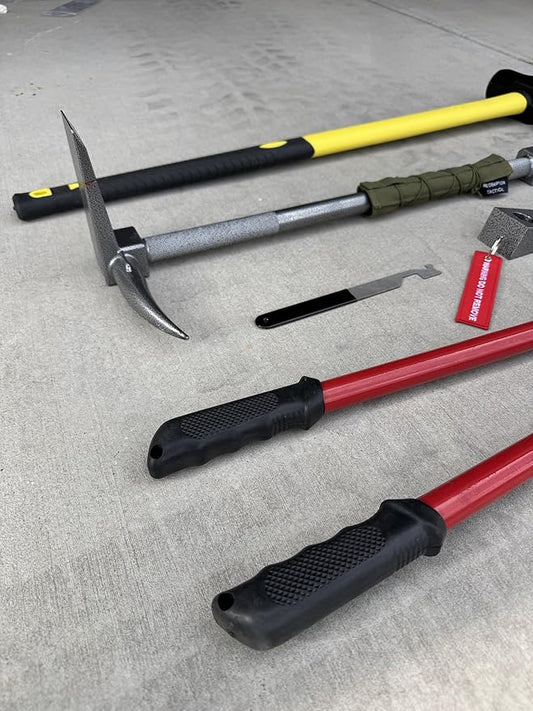 Redemption Tactical Hoolligan Breacher Up Halligan Pry Bar Tool Wedge (30 Inch, Tactical Breacher Set)