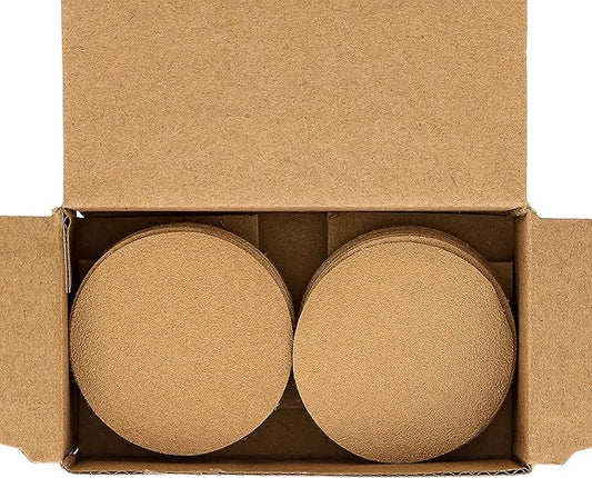 Dura-Gold Premium 2" Gold Hook & Loop Sanding Discs - 100 Grit (Box of 30) - High-Performance Medium Cut Abrasive Sandpaper Discs - For DA Sanders Drill, Sand Automotive Paint Filler, Woodworking Wood