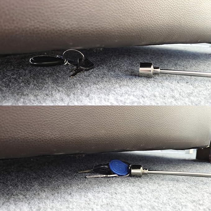 Extendable magnet pickup tool Telescopic Magnet Extendable 31" on Stick,magnet wand stick,magnetic sweepers tool,for Hard-to-Reach Mechanic Automotive clearance tools(3pcs)