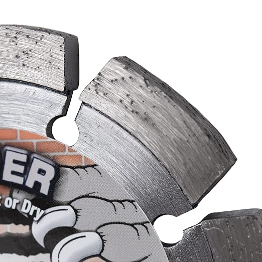 Delta Diamond Ripper Premium 4-1/2 Inch Tuck Point Diamond Blade, 3/8" Width, for Mortar Removal (4.5" X .375)