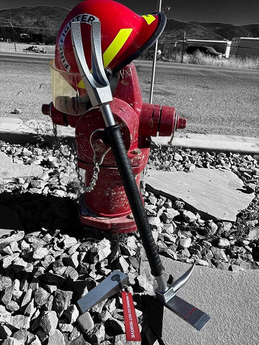 Redemption Tactical Hoolligan Breacher Up Halligan Pry Bar Fireman Tool Wedge (30 Inch, Tool and Wedge)