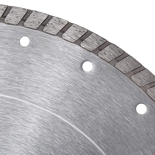 Delta Diamond Boss Hog 12 Inch Turbo Premium Diamond Blade for Masonry, Brick, Block, Pavers, Concrete, Stone, Wet/Dry Cutting, Continuous Rim (12")