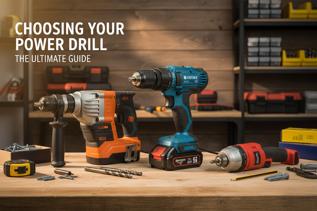 How to Choose the Right Power Drill for Your Projects