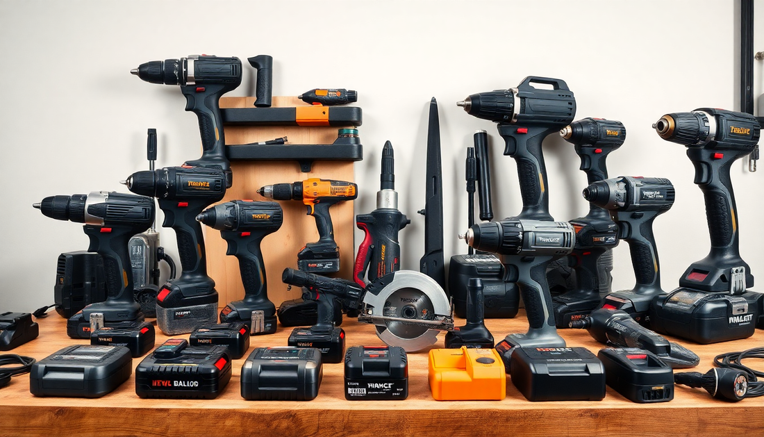Top 10 Must-Have Power Tools for Every Home DIY Enthusiast in 2025