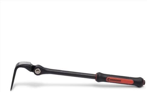 Replacement for CODE RED Series DB18X Pry Bar, 18 in L, Flat End, Nail Slot Tip, Steel, Black, 4