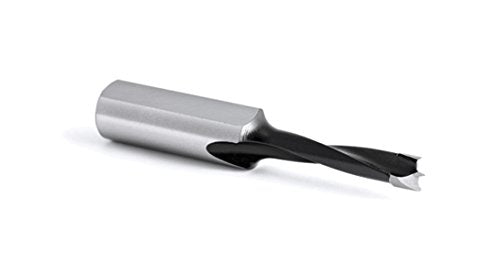 Amana Tool - 201009 Carbide Tipped Brad Pt. Boring Bit R/H 3/8 Dia x 57mm Long x 10mm Sh