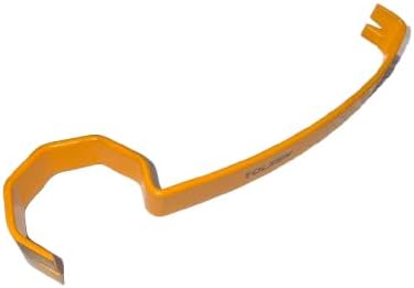 TOLSEN 15" Pry Bar ??PATENT PENDING Hexagon Shaft Design for Tight Spaces & Leverage, Heavy Duty Nail Puller & Trim Removal Tool, Precision Crowbar for Construction, Demolition, Carpentry Use