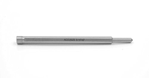 Accusize Industrial Tools 2-3/16'' by 2'' Cutting Depth H.S.S. Annular Cutter with 1 Pc Pilot Pin, 2081-2040Pin