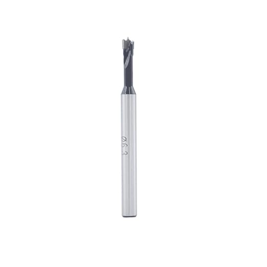 Forstner Drill Bits 6.3mm (1/4 inch) Tungsten Carbide Upgraded Version Higher Hardness Wood Hole Saw Auger Opener Woodworking Drilling Tool Wood Cutter (6.3mm (1/4 inch))
