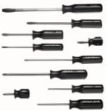 Wright Tool 9476 Screwdriver Set with Pouch (10-Piece)
