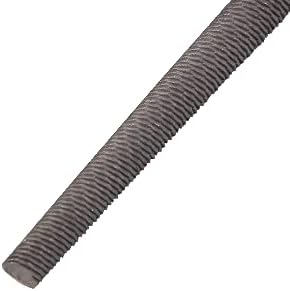KSEIBI 311485 Metal File Set with High-Carbon Steel Blades - Ergonomic Soft-Grip Handles, 8-Inch Files in Flat, Round, and Half-Round Shapes for Wood and Metal Work