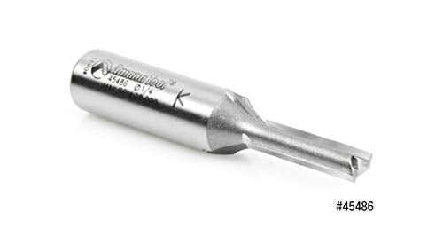 Amana Tool - 45427-01 Carbide Tipped Straight Plunge 1/2 Dia x 2-1/2 x 1/2" Shank