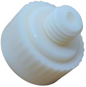 VAUGHAN Soft Hammer Replacement Face, 1 1/4 Inch Hard White Nylon, 125HF, VN58920