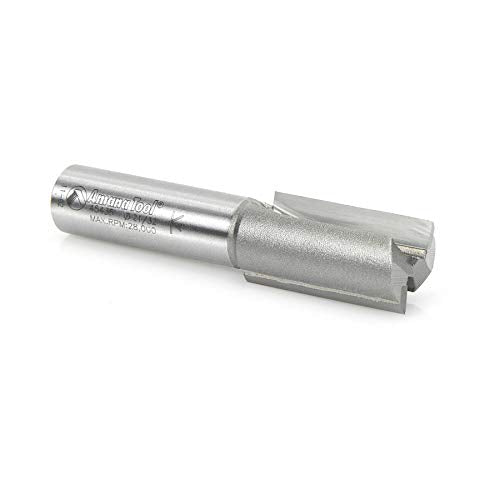 Amana Tool - 45435 Carbide Tipped Straight Plunge 21/32 Dia x 1-1/4 x 1/2" Shank