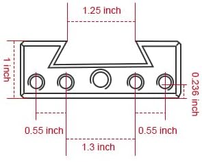5Pcs #2 AXA 250-102 Quick Change Tool Post Boring Turning Holder 6-12" for Lathe Swing 6-12 inches