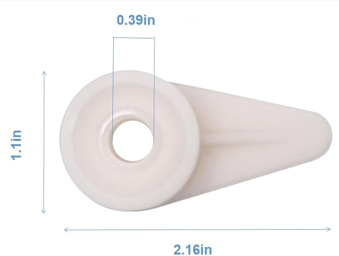 73316 Shop Vac Fixed Filter Plate White NutCompatible with Craftsman Ridgid 83872 9-16938 Wet & Dry Vacuum Cleaner (2PCS) (Pre2010)