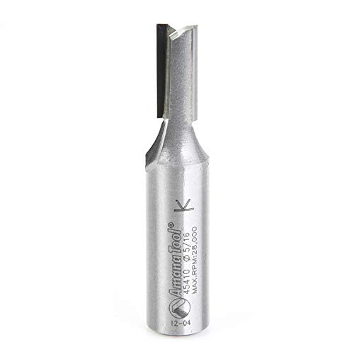 Amana Tool - 45410 Carbide Tipped Straight Plunge High Production 5/16 Dia x 3/4 x 1/2 Inc