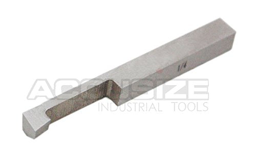 Accusize Industrial Tools 1/4'' 8 Pc H.S.S. Tool Bit Set, Pre-Ground for Turning and Facing Work, 2662-2001