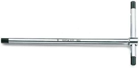 Beta 951/S6 Sliding T-Handle Hex Key Wrench Set | 6-Piece Metric Allen Wrenches (2.5mm to 8mm) | High Torque & Fast Spinning T-Handle Design | Calibrated Hex Ends | Made in Italy