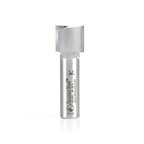 Amana Tool 45181 Carbide Tipped Straight Plunge High Production 3/4 D x 5/8 CH x 1/2 Inch SHK Router Bit