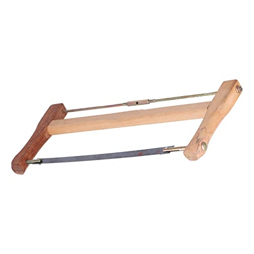 Teakwood Handsaws, Bow Saw Wood Saw Hand Saw Woodworking Frame Saw Blade Replacement Carpenter Hand Bow Wood Cutting Tool Woodworking Hardware , For Hack Saw Blade (Medium (490Mm))