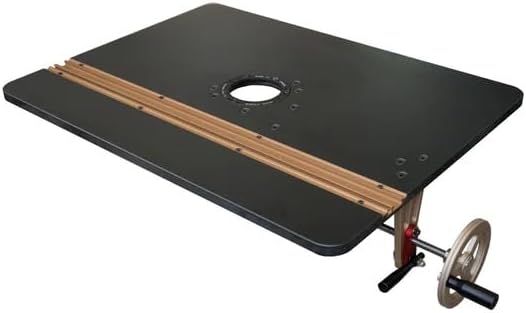 JessEm 02202A Mast-R-Lift Excel II 24x32 In. Phenolic Router Table Surface ??Table Top Only ??Pre Drilled for JessEm Router Lifts and Plates