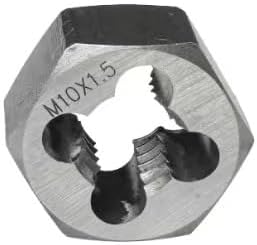 Yamesh M10 x 1.5 Hex Die Rethreading Die Thread Die Carton Steel For Right Hand