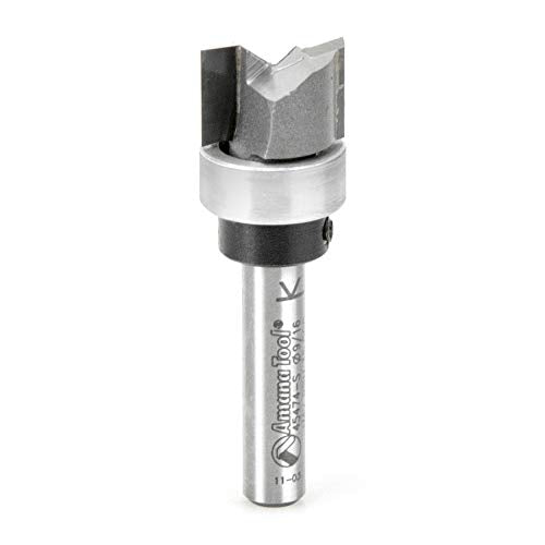 Amana Tool - 45474-S Carbide Tipped Dado Clean out 9/16 Dia x 1/4 Shank with Up