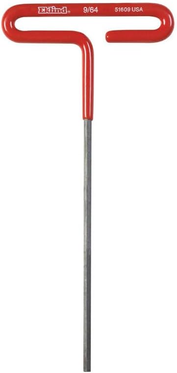 EKLIND 51609 9/64 Inch Cushion Grip Hex T-Handle T-Key allen wrench