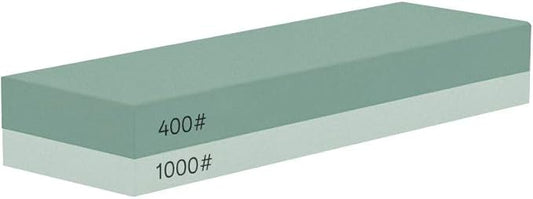YKLP Knife Sharpening Stone,Whetstone Set Kitchen Knife Sharpener Stone 2 Side 400/1000 Grit,Wet Stones for Sharpening Chisel Blades, Knives, Scissor Blades