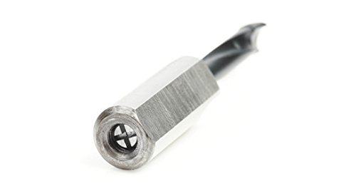 Amana Tool - 201009 Carbide Tipped Brad Pt. Boring Bit R/H 3/8 Dia x 57mm Long x 10mm Sh