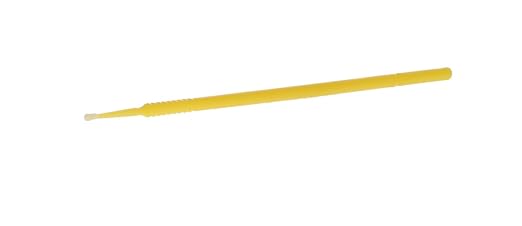 HSB 101310, Micro-Brush Applicators, Disposable Dental Micro Brushes, Bendable Neck for Precision Application, Ideal for Dental & Cosmetic Applications, Fine, 400/Pk, Case of 40 Boxes