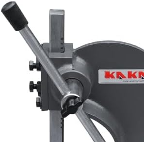 KAKA INDUSTRIAL Arbor Press, 0.5 Ton Manual Arbor Press, Adjustable Height up to 3.5 in, Steel Plate Welded Body, Portable Hand Press AP-1/2 for Riveting, Punching and Bearing Installation