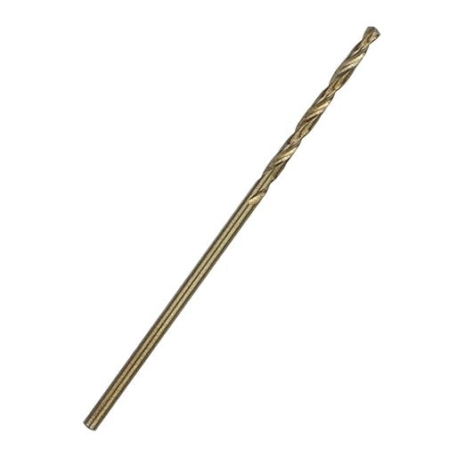 1/16 Inch Cobalt Drill Bit Set - 5pcs M35 Metal Bits With Split Point Tip for Steel, Hard Metal, Cast Iron (1/16" x 1-3/4")