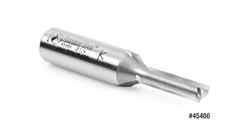 Amana Tool - 45426S Carbide Tipped Straight Plunge 1/2 Dia x 2" x 1/2 Shank
