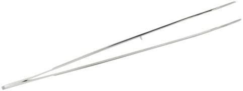 8-Inch Angled Pruning Tweezers for Cacti - Heavy-Duty Stainless Steel Tool for Succulent Propagation and Maintenance