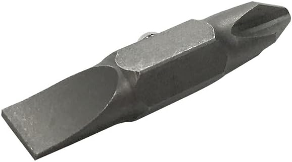 Klein Tools 32483 Bit for 11-in-1 and 10-in-1 Klein Screwdriver Nut Driver, #2 Phillips, 1/4-Inch Slotted