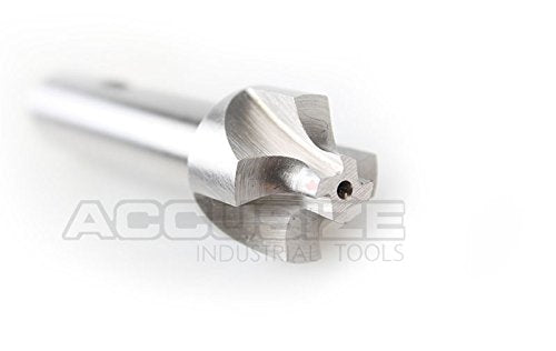 Accusize Industrial Tools Hss Corner Roudning End Mill, 5/32'' Radius, 1/2'' Shank Diameter, 3/4'' Largest Diameter, 3'' Oal, 1011-0532