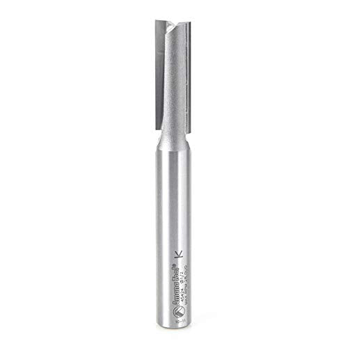 Amana Tool 45424 Carbide Tipped Straight Plunge High Production 1/2 D x 1-1/2 CH x 1/2 SHK x 4-1/4 Inch Long Router Bit