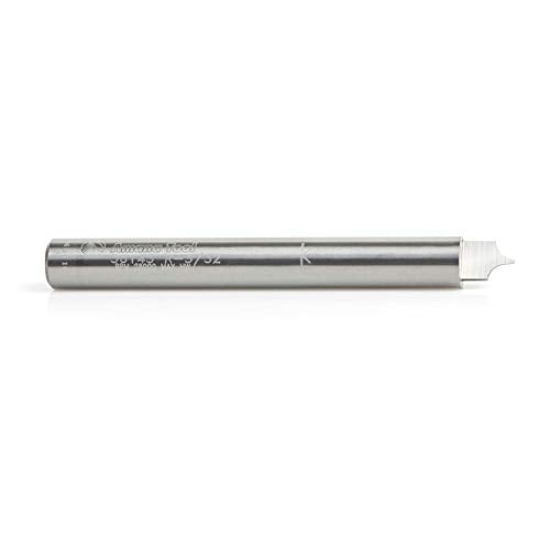 Amana Tool - 56143 Solid Carbide Pt. Cutting Roundover 3/32 Radius x 13/64 Dia x 1/4 x 1