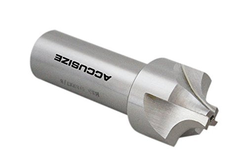 Accusize''dustrial Tools 3/8'', H.S.S. Corner Rounding End Mills, 7/8'', Shank Dia, 1-1/4'' Cutter Dia, 3-3/4'' Overall Length, 1011-0578
