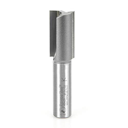 Amana Tool - 45435 Carbide Tipped Straight Plunge 21/32 Dia x 1-1/4 x 1/2" Shank