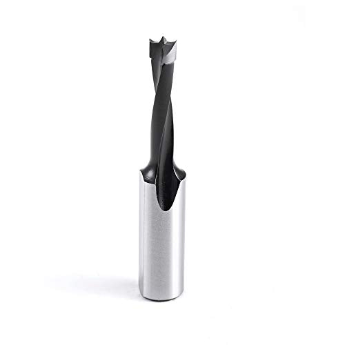 Amana Tool - 201055 Carbide Tipped Brad Pt. Boring Bit R/H 5.5mm Dia x 57mm Long x 10mm