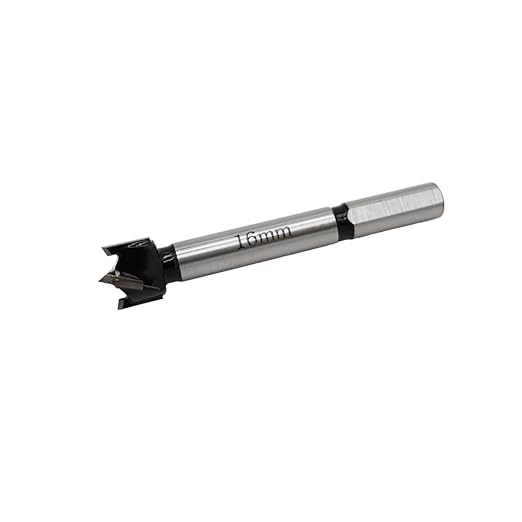 Forstner Drill Bits 16mm (5/8 inch) Tungsten Carbide Wood Hole Saw Auger Opener Woodworking Drilling Tool Wood Cutter