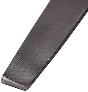 KSEIBI 311485 Metal File Set with High-Carbon Steel Blades - Ergonomic Soft-Grip Handles, 8-Inch Files in Flat, Round, and Half-Round Shapes for Wood and Metal Work
