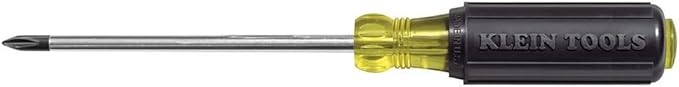 Klein Tools 85484 Screwdriver Set, Made in USA, Mini Slotted and Phillips Screwdrivers with Tip-Ident and Premium Chrome Plated Shafts, 4-Piece