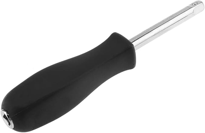 1/4inch Socket Driver BLLNDX 1/4 Inches Black Drive Spinner Handle Socket Driver Handle for Car Repair